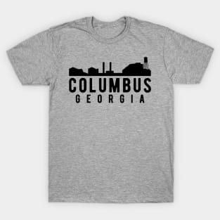 Columbus Georgia Skyline Logo T-Shirt